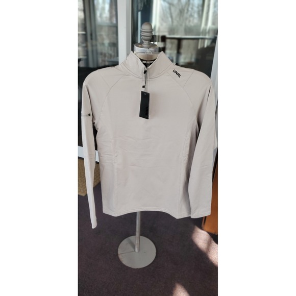 Unrl Other - UNRL XS Elite Quarter Zip II Sandstone Athletic Pullover Top Men's NEW